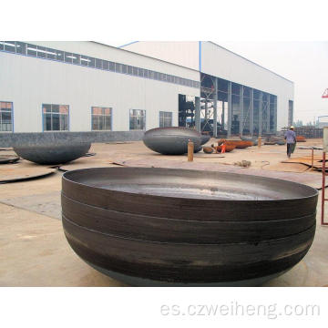 Oferta China negro carbono acero tapa tapas tubo
